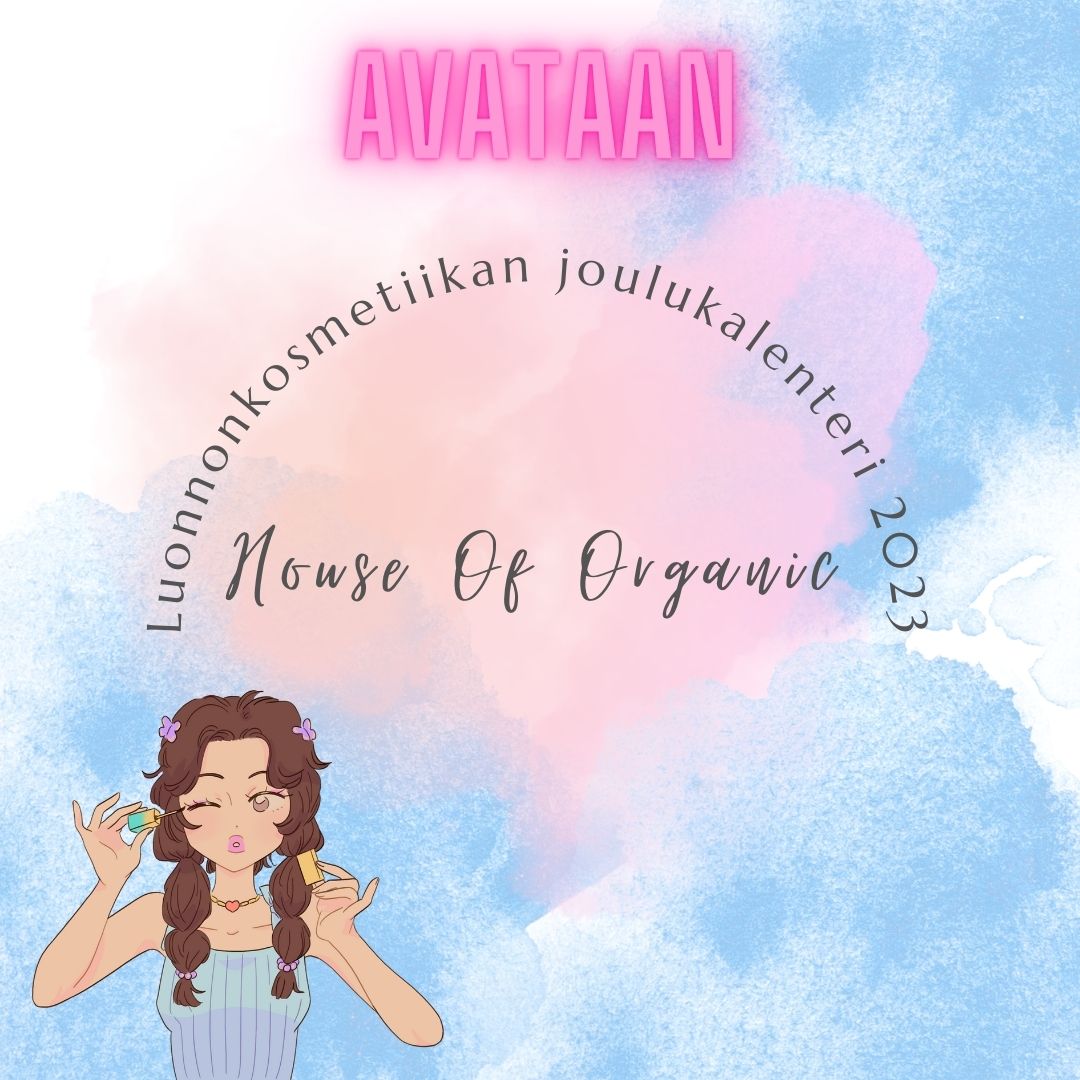 House Of Organic luonnonkosmetiikan joulukalenteri 2023