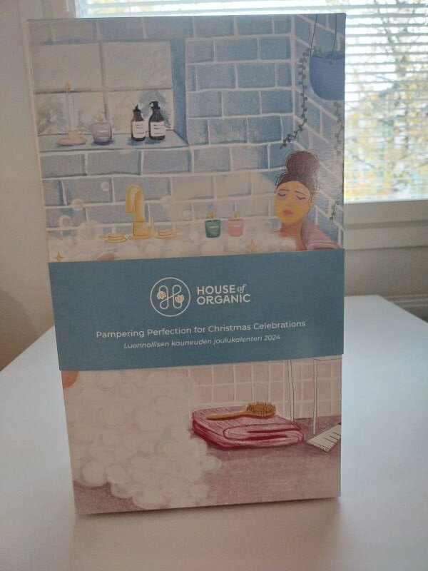 House Of Organics luonnonkosmetiikan joulukalenteri 2024