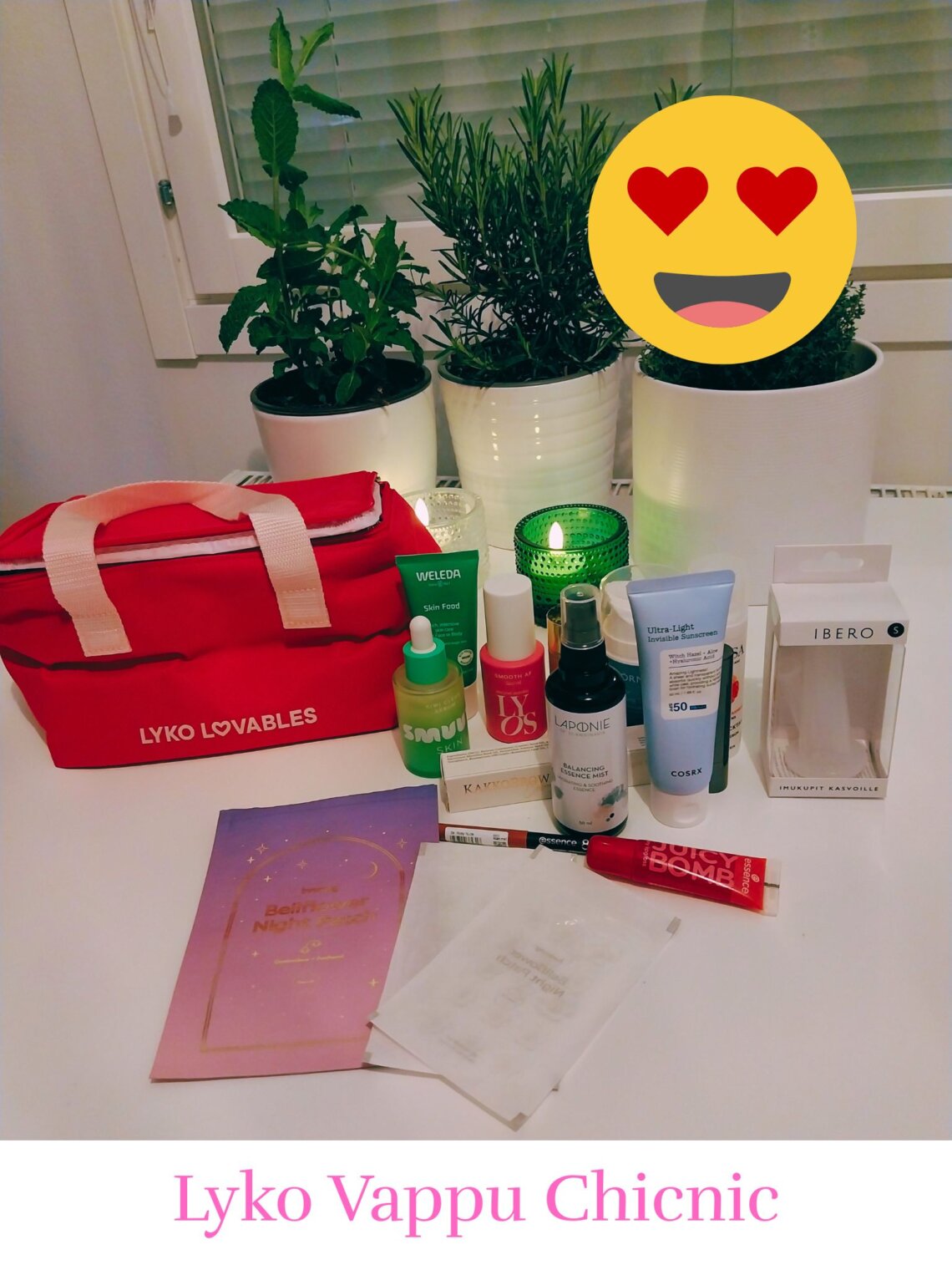 Lykon Vappu chicnic tuotteet