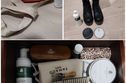 Asusteiden ja kenkien huolto